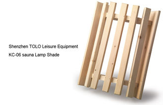 China wooden Sauna Accessories , light weight Corner Light Diffuser Shade supplier