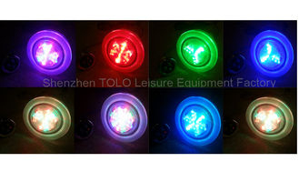China Colorful Steam Room Accessories With Big Size 110 x 90mm Steam Room Light supplier