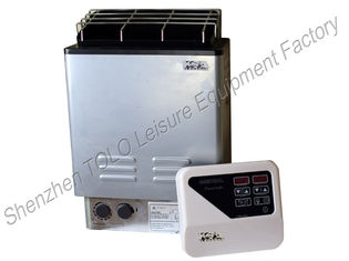 China Heat-proof 5.0kw Traditional Electric Sauna Heater 24A / 8A , Cuboid Shape supplier