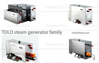 China 3 Phase Wet household steam generator auto flushing for steam bath supplier