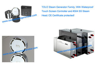 China Digital Sauna Steam Generator Stainless Steel 12kw 380v For Home Fast Response supplier