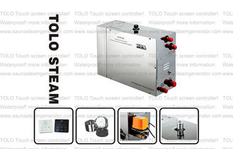 China Automatic Drain Valve Spa Steam Generator 220V 3.0Kw withTouch Screen Controller supplier
