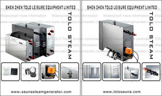 China Automatic Steam Bath Generator , 9.0 kw 220V / 380V Steam Generator Shower supplier