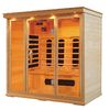 Hemlock Far Infrared Sauna Cabin for 1 - 5 person , Carbon / Ceramic fiber