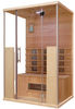 Red Cedar Dry Heat Sauna With Transom Windows For 1 - 8 Person , ROHS CE Certification